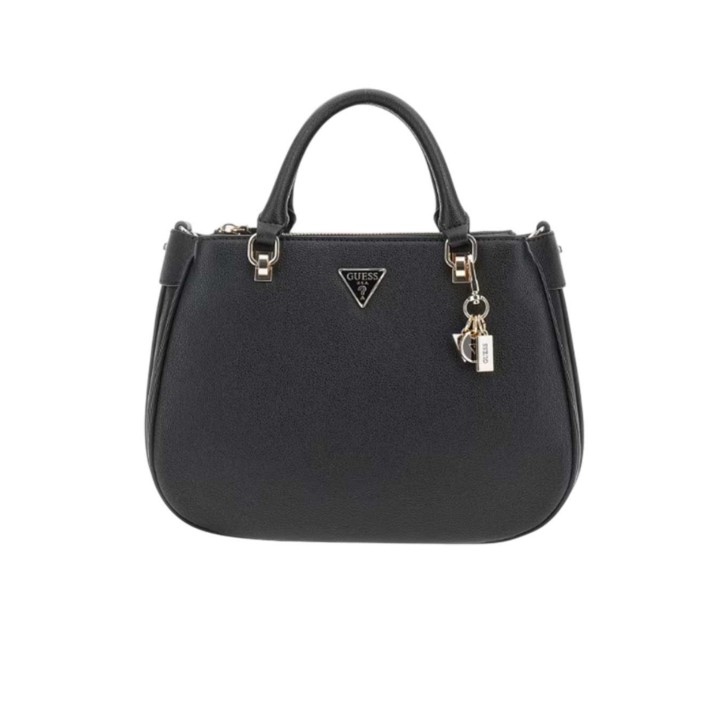 GUESS FEDORA BORSA A MANO NERA IN ECO-PELLE