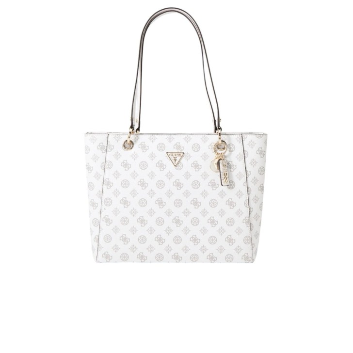 GUESS NOELLE TOTE BORSA A SPALLA LOGO ALL-OVER