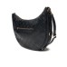 GUESS CRESIDIA LARGE HOBO NERA CON LOGO ALL-OVER