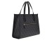 GUESS IZZY TOTE BORSA A SPALLA NERA 4G LOGO ALL-OVER 