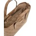 GUESS LATONA MINI TOTE BORSA A MANO 4G LOGO ALL-OVER MARRONE