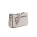 GUESS ZAMIRA MNI BORSA A SPALLA 4G LOGO ALL-OVER BEIGE 