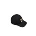 MOSCHINO CAPPELLO DA BASEBALL BLACK CON LOGO LETTERIN WHITE E TEDDY BEAR
