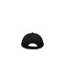 MOSCHINO CAPPELLO DA BASEBALL BLACK CON LOGO LETTERIN WHITE E TEDDY BEAR