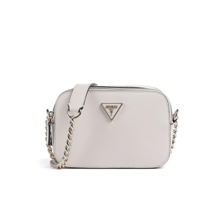 G﻿UESS NOELLE BORSA A TRACOLLA CREMA 