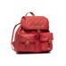 Versace Jeans Couture  Zaino Trapuntato Rosso da Donna
