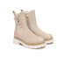 Nero Giardini Stivaletto basso in vernice beige