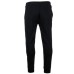 K-Way Pantalone di tuta nero in cotone con logo nella parte anteriore