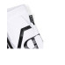 Philipp Plein Pantaloncino in cotone bianco con maxi logo PHILIPP PLEIN stampato