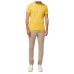 Harmont&Blaine T-Shirt Gialla a manica corta in cotone 