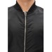 Emporio Armani Bomber reversibile Nero con maxi patch aquila cartoon
