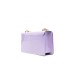 Versace Jeans Couture Borsa a spalla da Donna Lilla con effetto lucido
