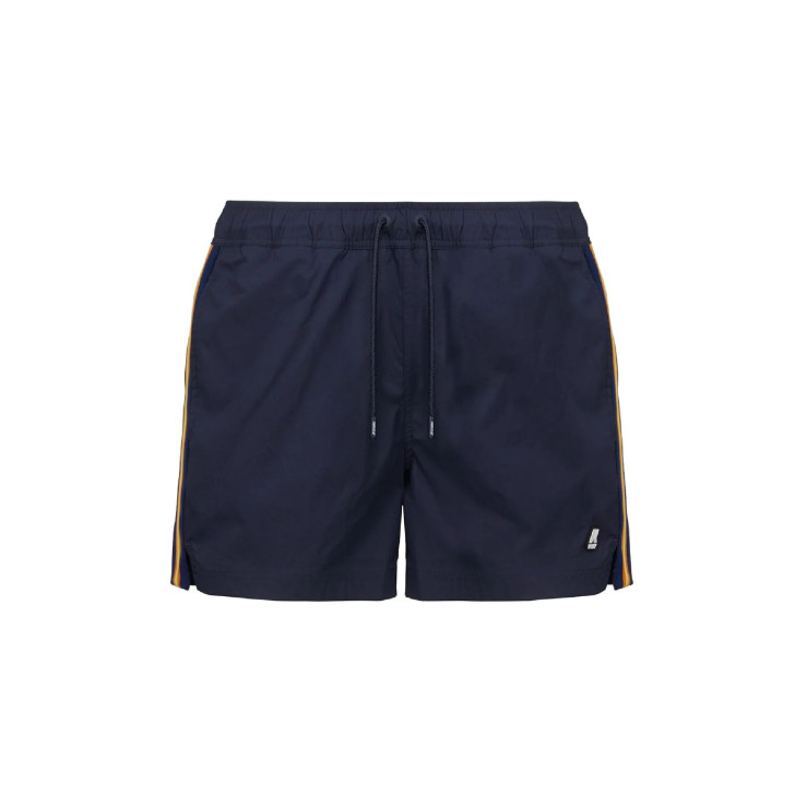 K-Way  Boxer blu SALT corto in nylon ad asciugatura rapida 