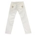 Harmont&Blaine Pantaloni Bianchi da uomo in cotone con logo ricamato