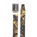 Versace Jeans Couture Cintura con stampa Barocco reversibile Nera da uomo