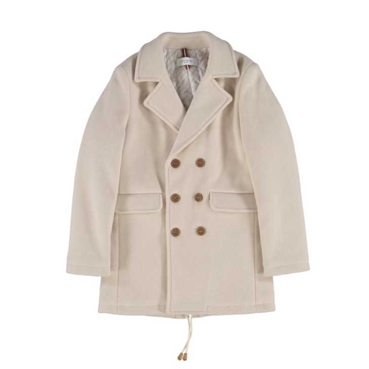 JECKERSON CAPPOTTO DOPPIO PETTO BURRO