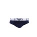 Emporio Armani Set 3 Slip in cotone stretch con vita elastica e logo bold monogram 1117342F71570435