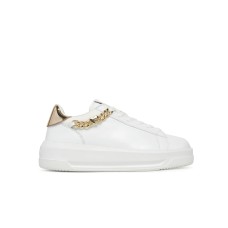 LOVE MOSCHINO SNEAKERS DA DONNA BIANCA CON DETTAGLIO CIONDOLO LOVE MOSCHINO 