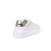 LOVE MOSCHINO SNEAKERS BIANCA E ORO DA DONNA 