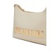 LOVE MOSCHINO BORSA BEIGE A SPALLA IN ECOPELLE CON LOGO ORO