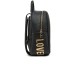 LOVE MOSCHINO ZAINO NERO IN ECOPELLE DA DONNA CON LOGO LETTERING TONO SU TONO 