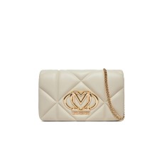 LOVE MOSCHINO BORSA BEIGE DA DONNA TRAPUNTATA A TRACOLLA 