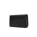 LOVE MOSCHINO BORSA NERA A TRACOLLA CON LOGO LETTERING ORO 