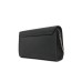 LOVE MOSCHINO BORSA NERA A TRACOLLA CON LOGO LETTERING ARGENTO