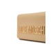 LOVE MOSCHINO BORSA ORO A TRACOLLA CON LOGO LETTERING