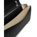 LOVE MOSCHINO BORSA NERA A SPALLA DA DONNA CON LOGO ARGENTO LETTERING 