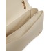 LOVE MOSCHINO BORSA BEIGE A SPALLA DA DONNA CON LOGO ORO LETTERING 