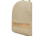 LOVE MOSCHINO ZAINO BEIGE DA DONNA CON LOGO LETTERING ORO 