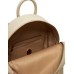 LOVE MOSCHINO ZAINO BEIGE DA DONNA CON LOGO LETTERING ORO 