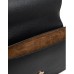 LOVE MOSCHINO BORSA NERA A SPALLA CON LOGO LETTERING ORO 