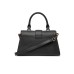 LOVE MOSCHINO BORSA NERA A MANO CON LOGO LETTERING ORO