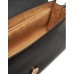 LOVE MOSCHINO BORSA NERA A MANO CON LOGO LETTERING ORO