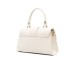 LOVE MOSCHINO BORSA BEIGE A MANO CON LOGO LETTERING ORO 