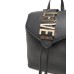LOVE MOSCHINO ZAINO NERO CON LOGO LETTERING ORO