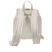 LOVE MOSCHINO ZAINO BEIGE CON LOGO LETTERING ORO 