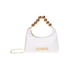 LOVE MOSCHINO BORSA A MANO BIANCA DA DONNA 