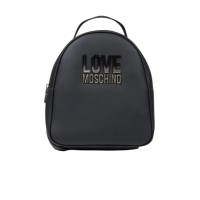 LOVE MOSCHINO ZAINO NERO DA DONNA CON LOGO LETTERING SFUMATO 