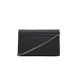 LOVE MOSCHINO BORSA A TRACOLLA NERA CON LOGO LETTERING SFUMATO 
