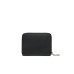 LOVE MOSCHINO PORTAFOGLIO NERO CON LOGO LETTERING ARGENTO