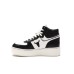 Windsor Smith Sneakers da donna alta in pelle bianca