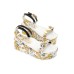 Versace Jeans Couture Sandali da Donna Bianchi con stampa Baroque all over