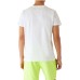 K-way t-shirt bianca da Uomo con logo nella parte anteriore 