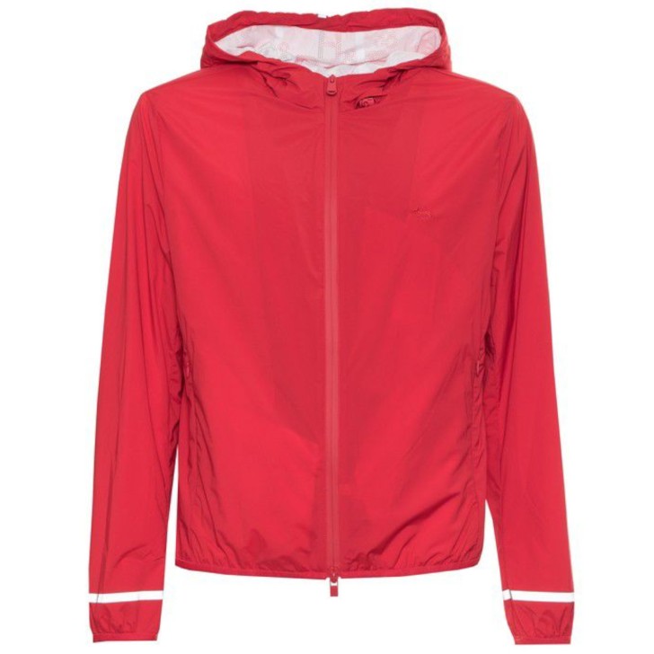 Harmont&Blaine Giubbotto rosso da uomo con logo ricamato