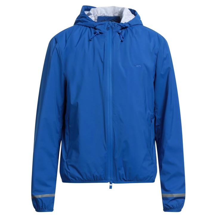 Harmont&Blaine  Giubbotto blu da uomo Logo ricamato 