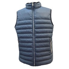 Harmont&Blaine Gilet Blu in Nylon trapuntato