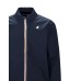 K-WAY giubbotto blu da uomo con logo 